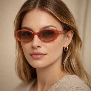 Polo Ralph Lauren PH4198U Opal Oval Sunglasses NWT | Quiet Luxury Retro Designer